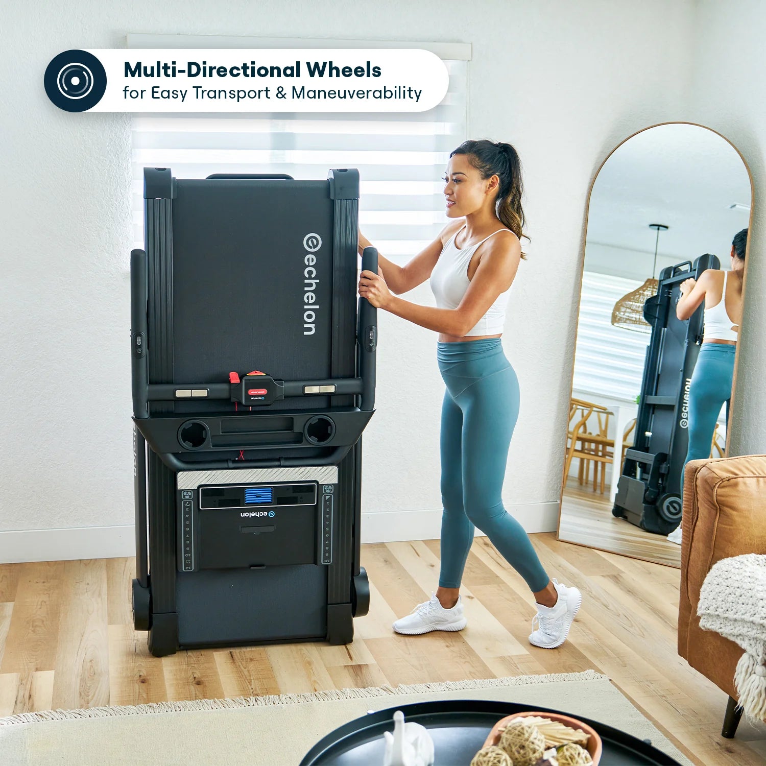 Echelon Stride-6™ Auto-Fold Connected Treadmill