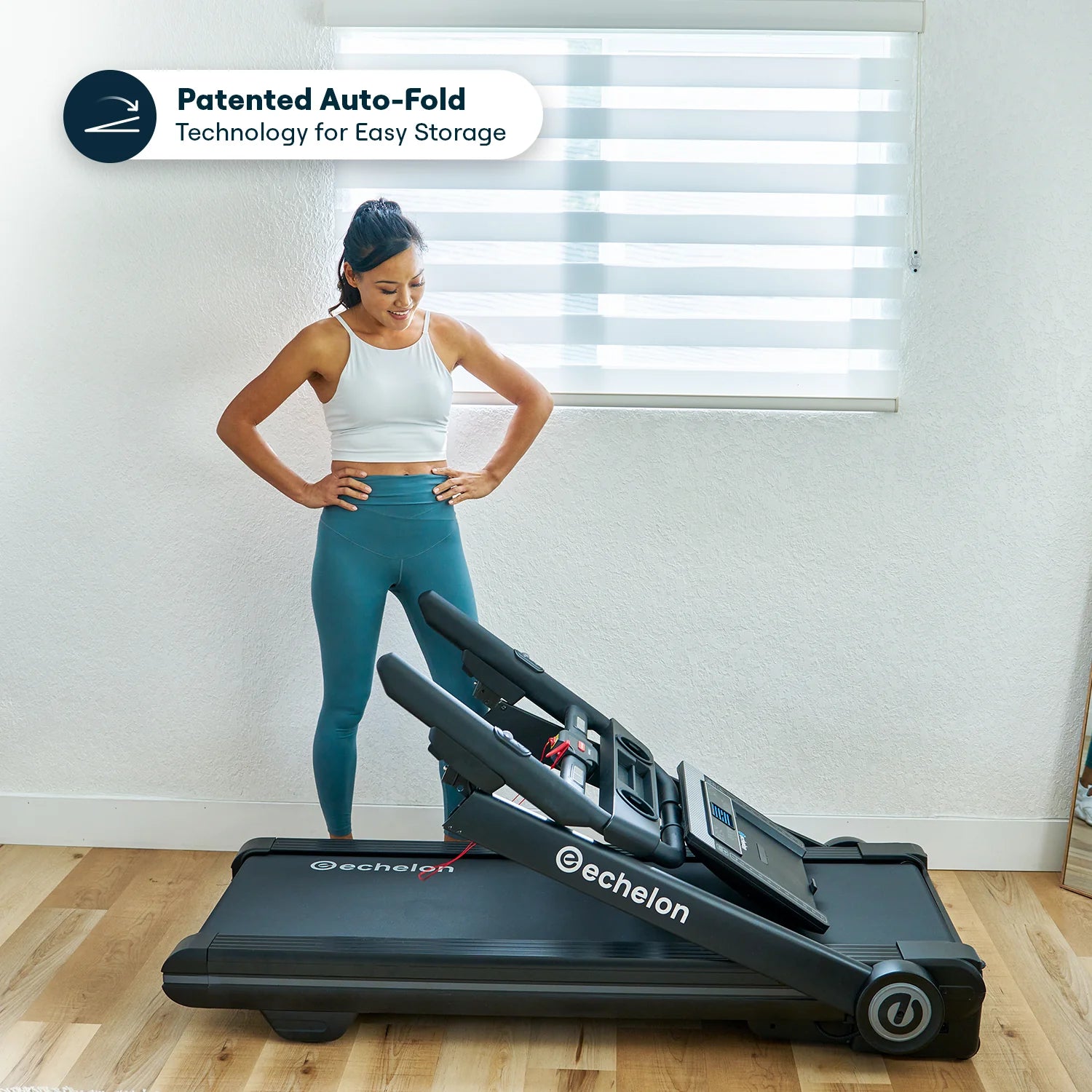 Echelon Stride-6™ Auto-Fold Connected Treadmill
