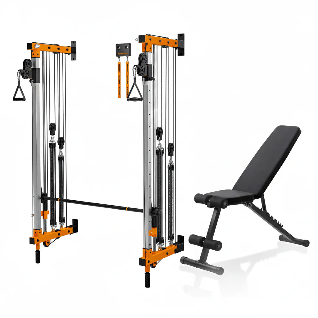 Folding Wall-Mounted Smith Machine