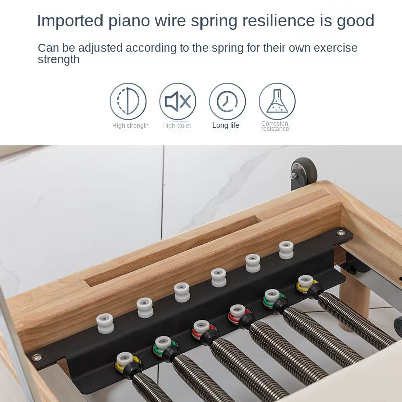 Private School Soft House Fold Pilate Reformer Yoga Big Fitness Equipment Pilate Core Bed