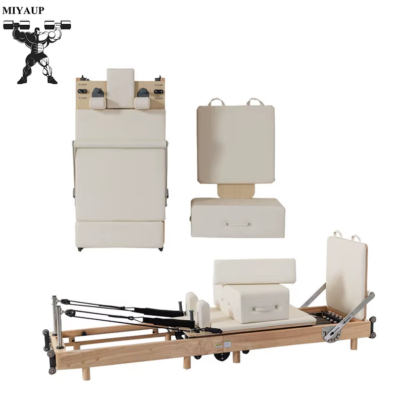 Yoga Big Fitness Equipment Core Bed Private Teaching Soft Home Foldable Pilate Reformer
