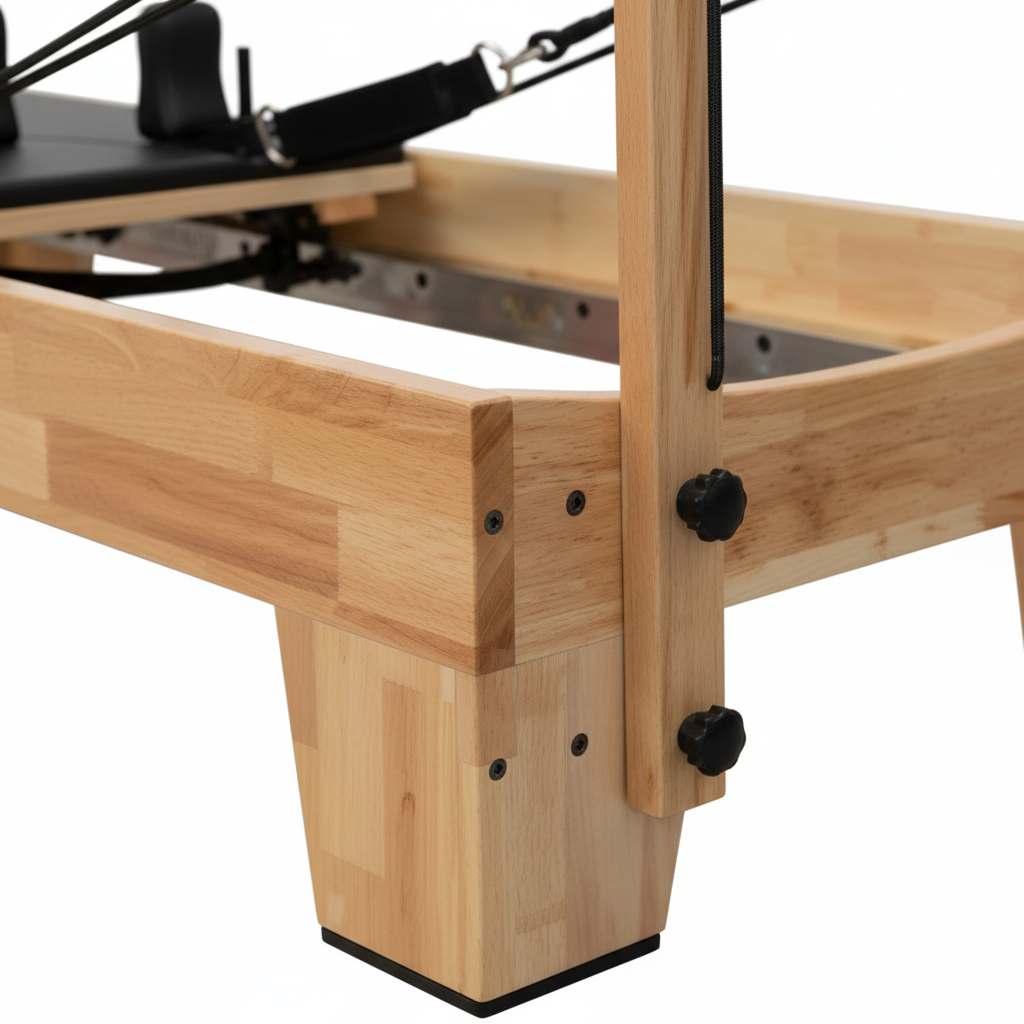 Echo Pilates Premium Wood Reformer Bundle